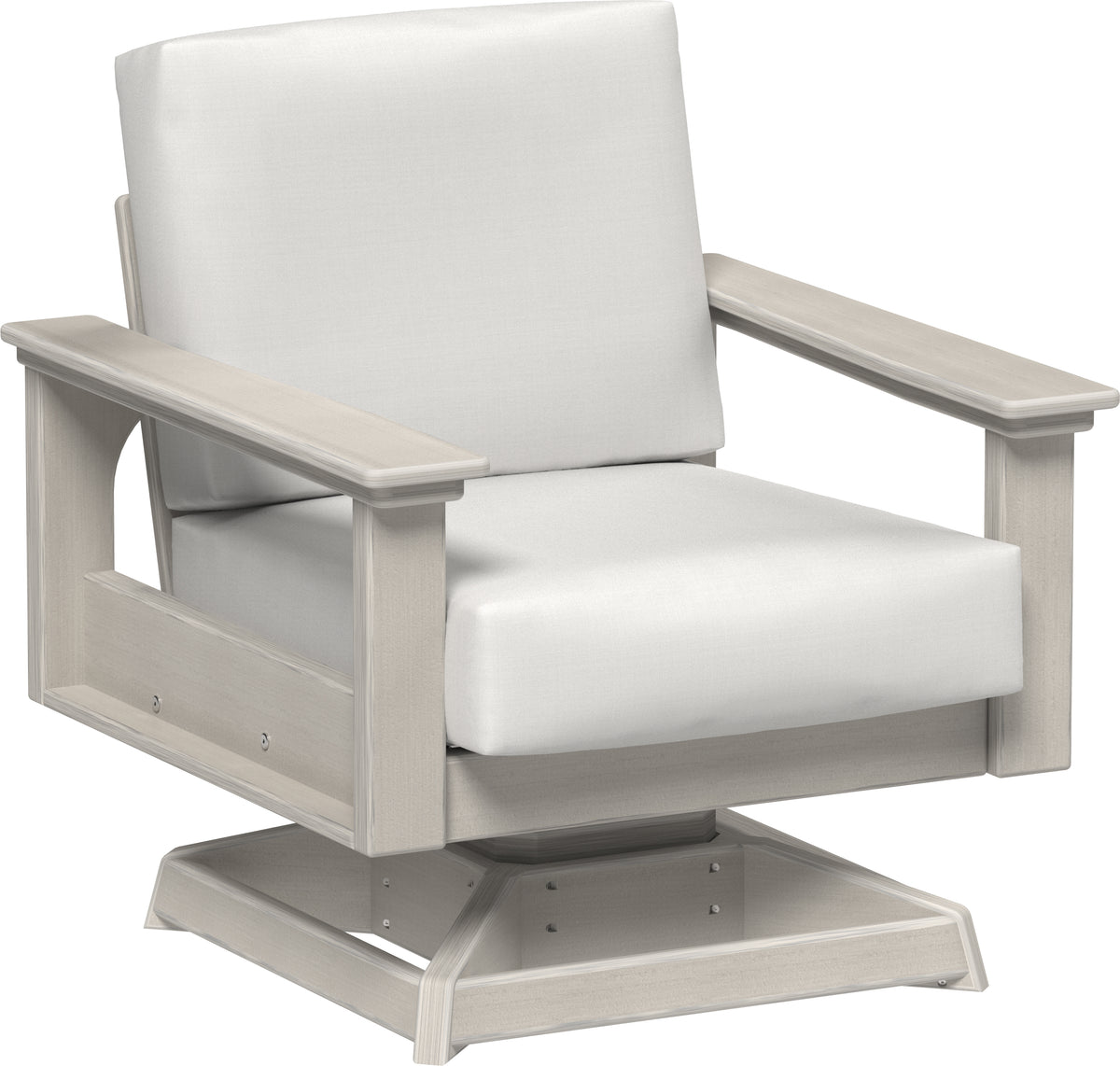 Lanai Deep Seating Swivel Rocker Birch / Canvas