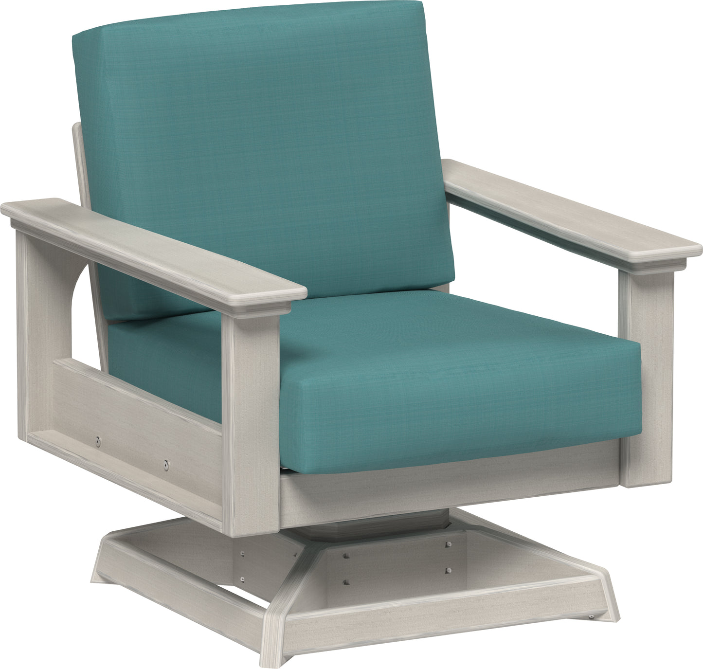 Lanai Deep Seating Swivel Rocker Birch / Cast Breeze