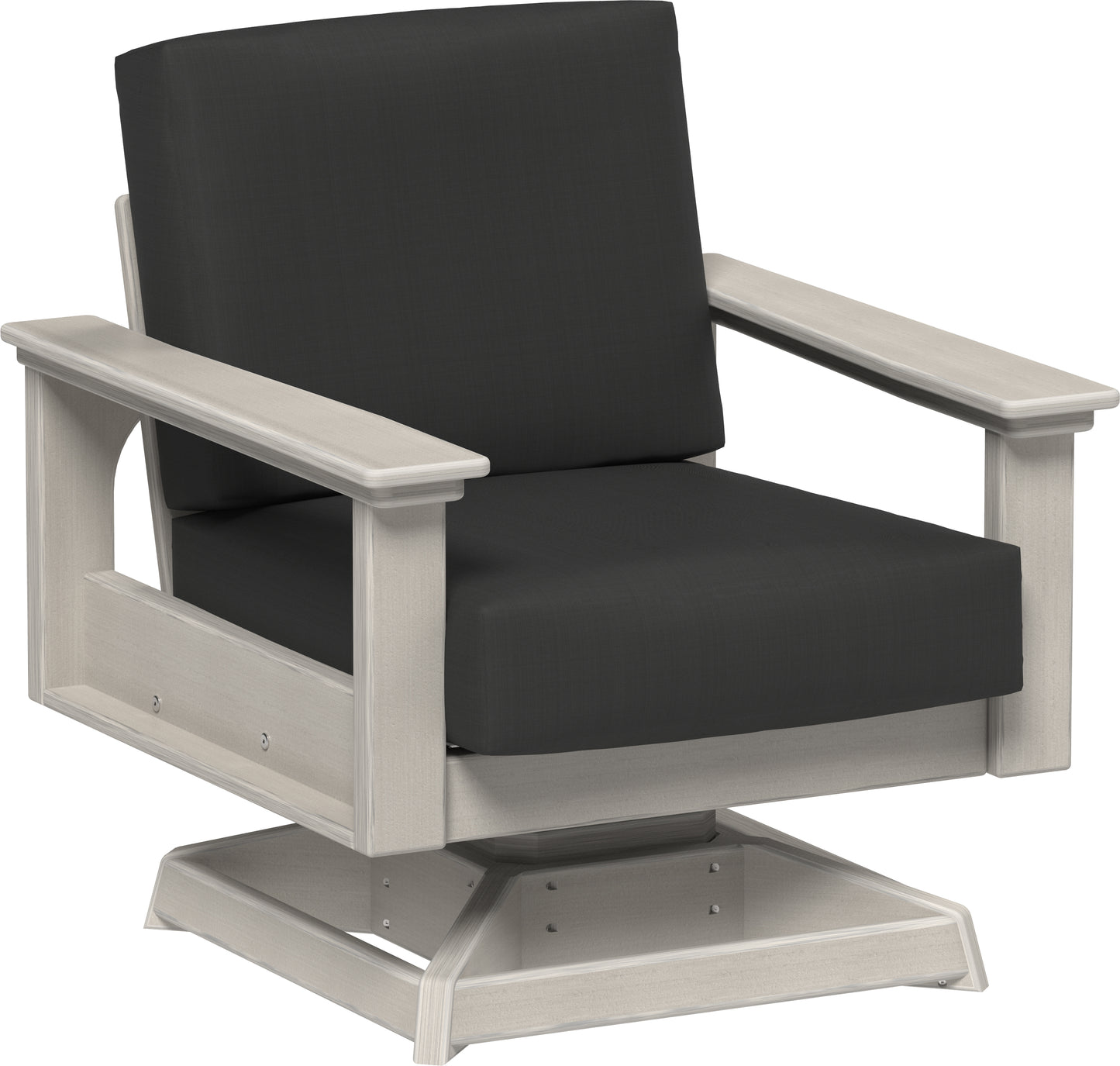 Lanai Deep Seating Swivel Rocker Birch / Spectrum Carbon