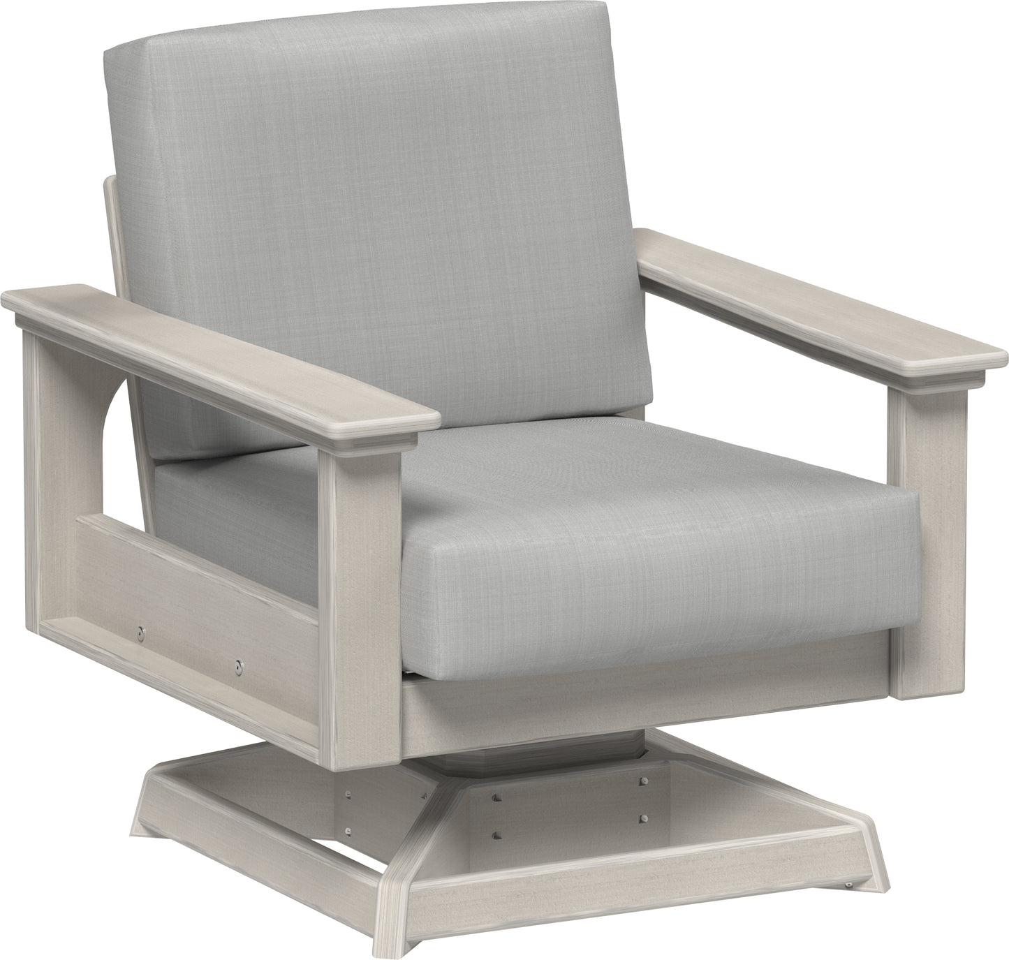 Lanai Deep Seating Swivel Rocker Birch / Spectrum Dove