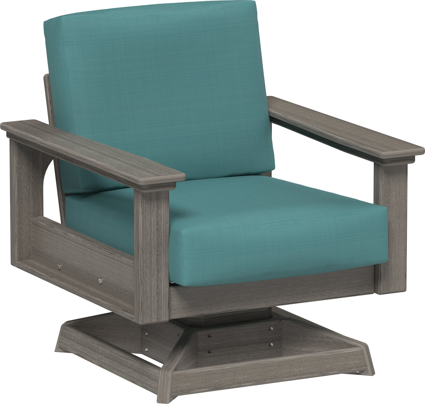 Lanai Deep Seating Swivel Rocker Coastal Gray / Cast Breeze