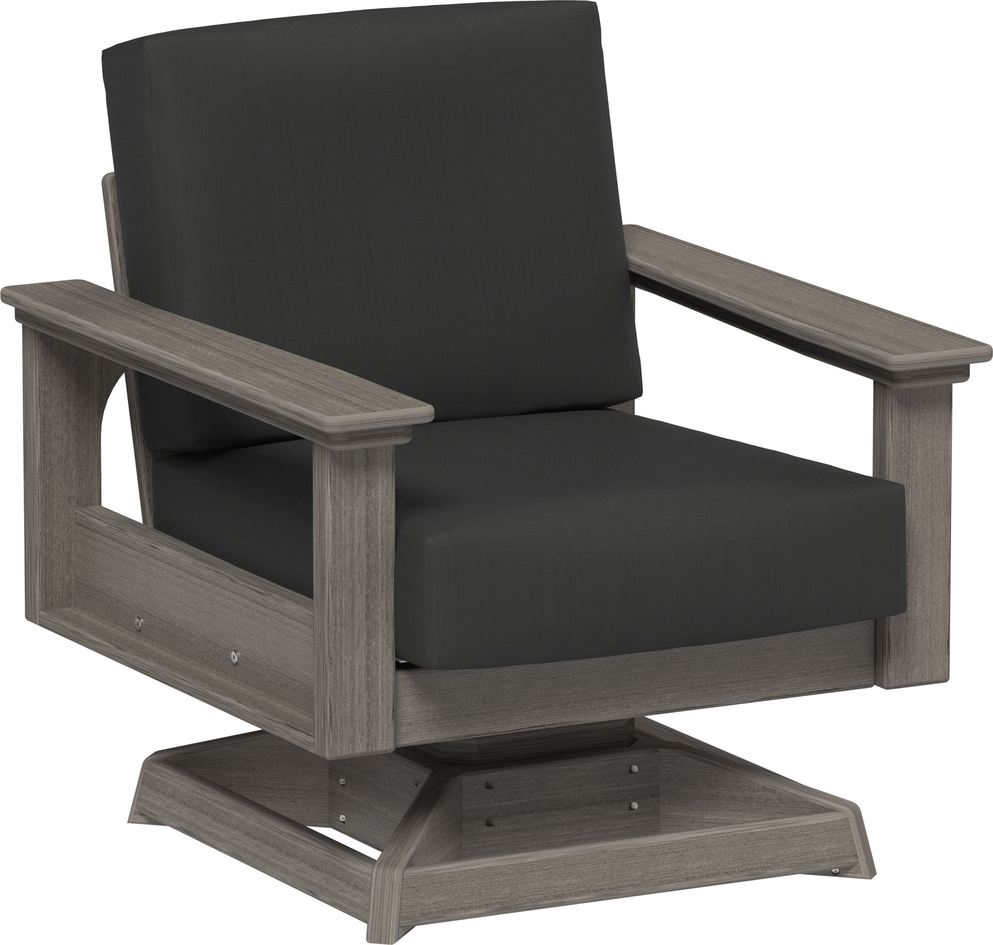 Lanai Deep Seating Swivel Rocker Coastal Gray / Spectrum Carbon