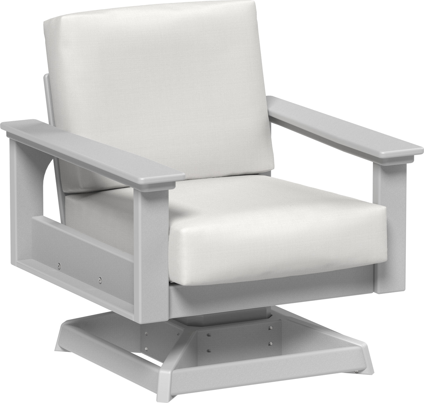 Lanai Deep Seating Swivel Rocker Dove Gray / Canvas