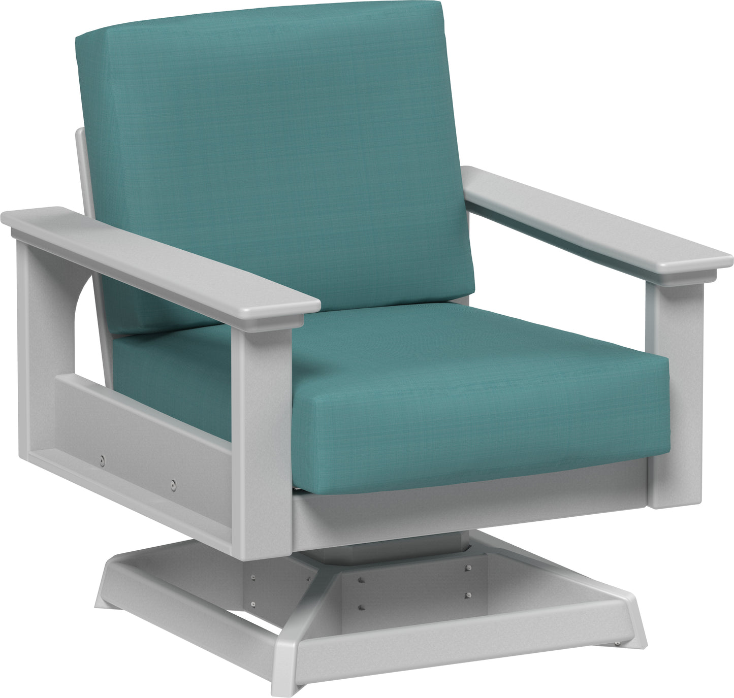 Lanai Deep Seating Swivel Rocker Dove Gray / Cast Breeze