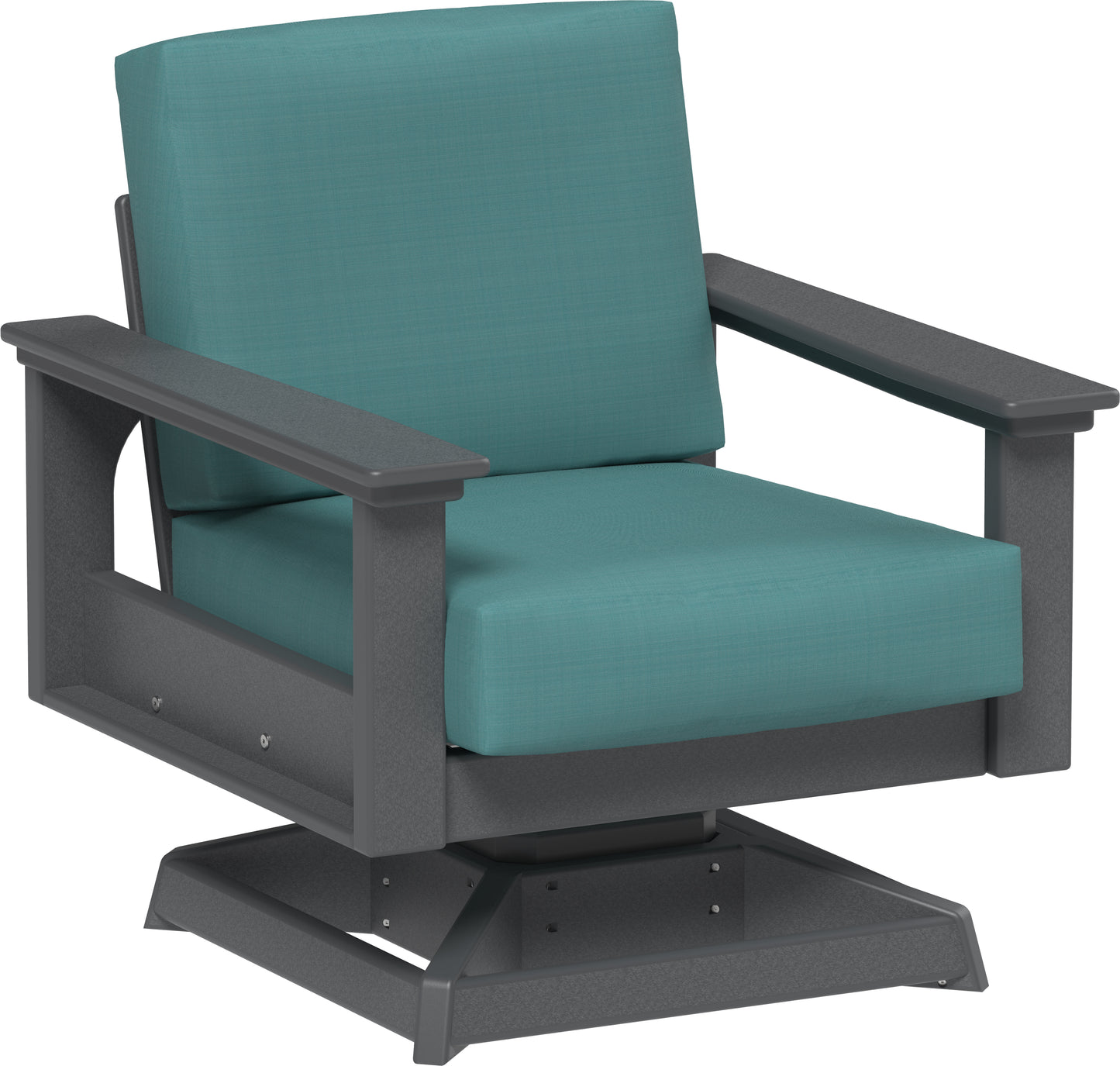 Lanai Deep Seating Swivel Rocker Slate / Cast Breeze