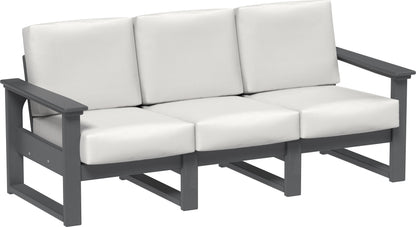 Lanai Deep Seating Sofa Slate / Canvas