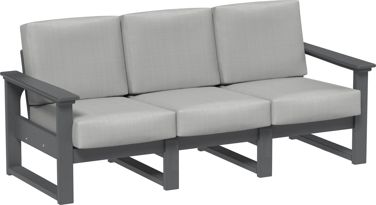 Lanai Deep Seating Sofa Slate / Spectrum Dove