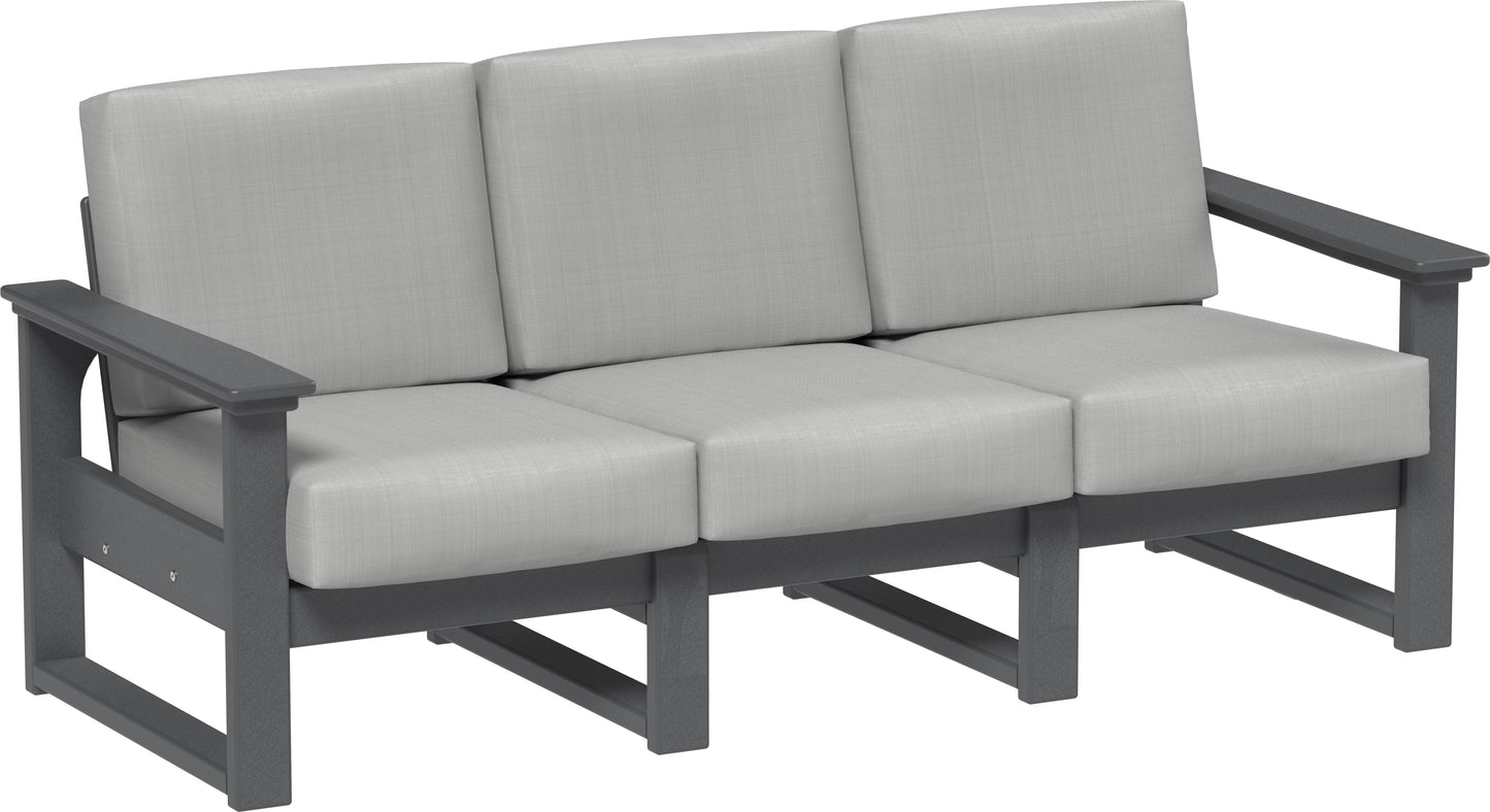 Lanai Deep Seating Sofa Slate / Spectrum Dove