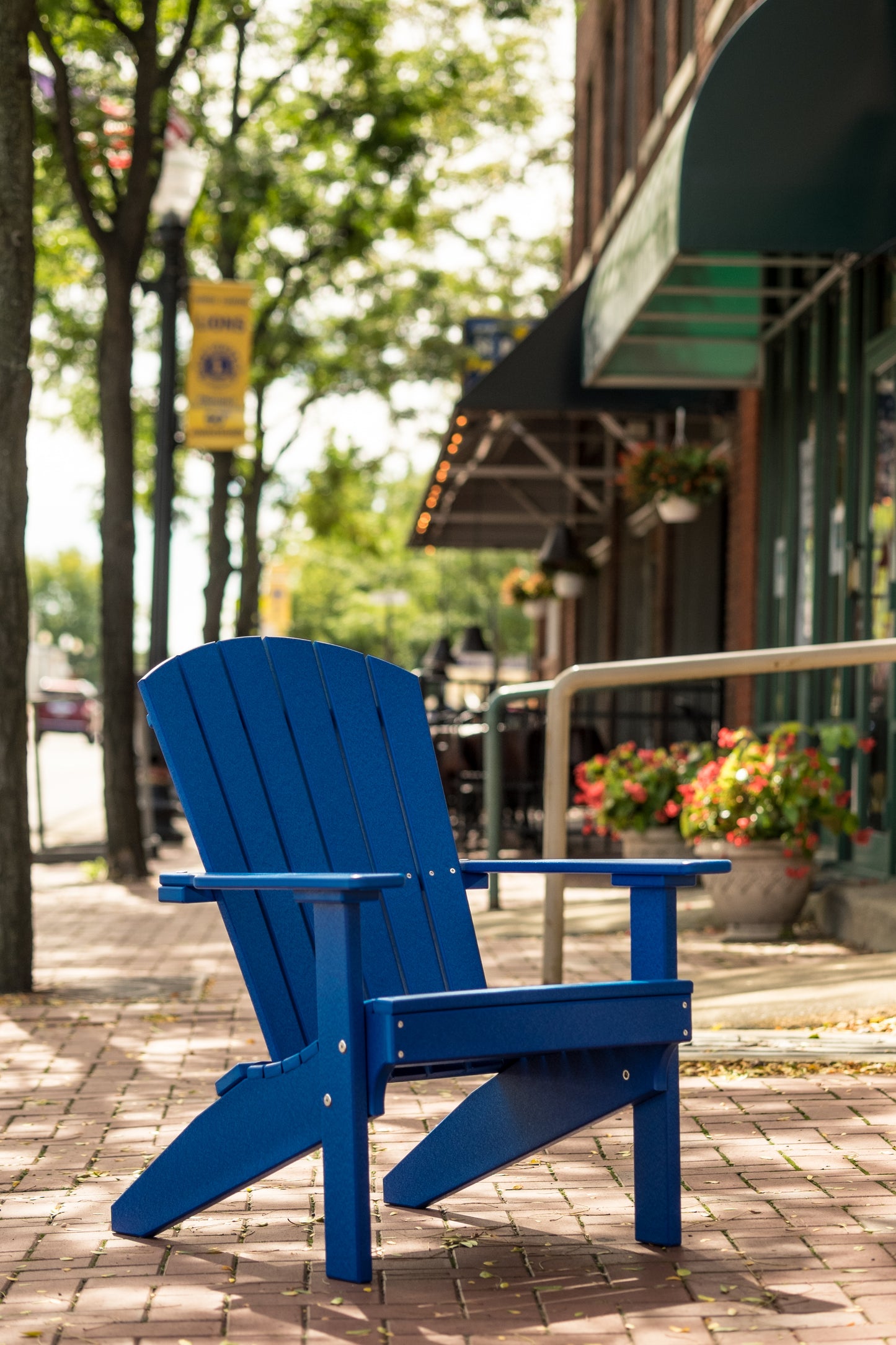 Lakeside Adirondack Chair Blue