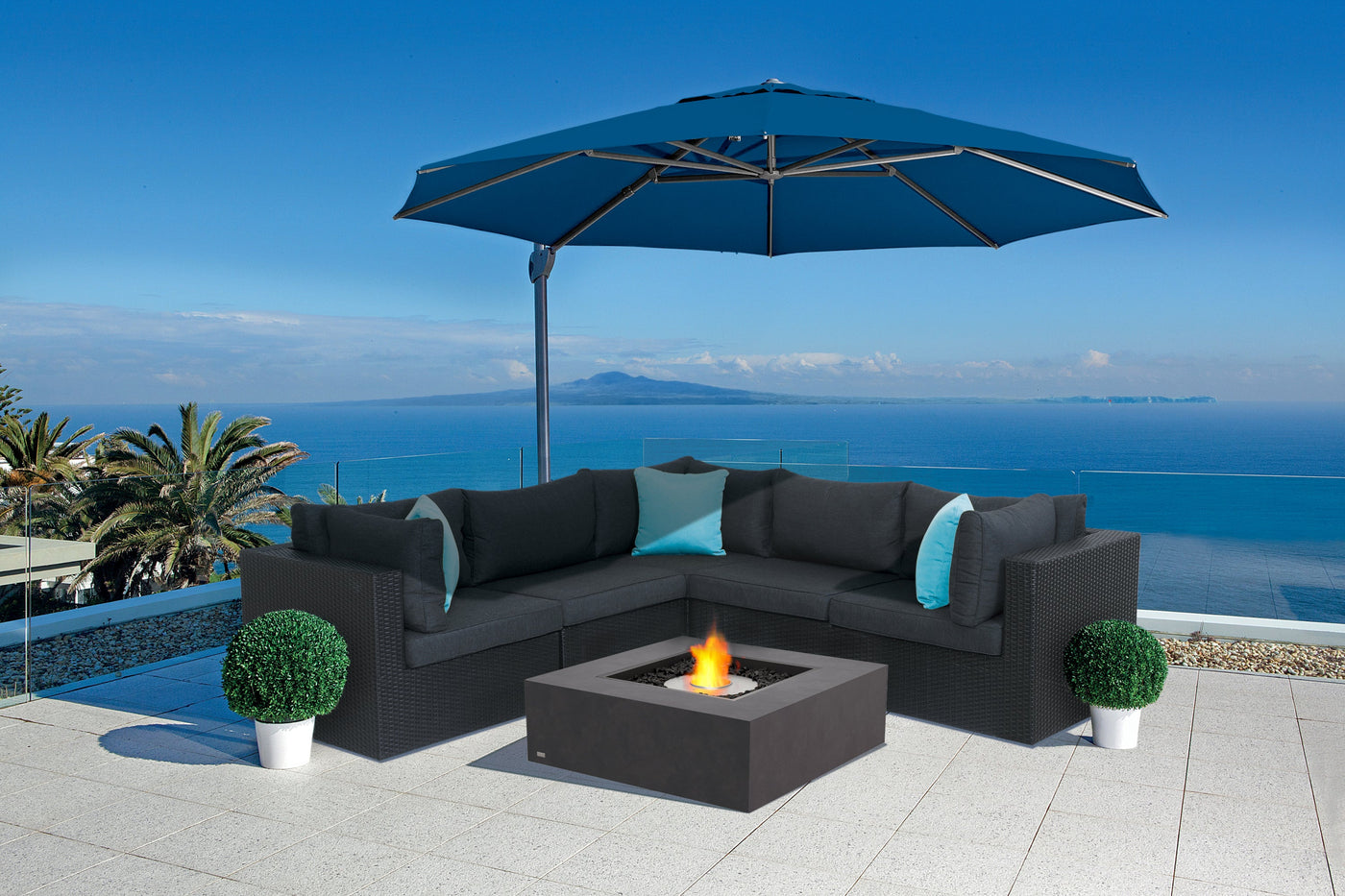 Base 40 Fire Table w/ Ethanol Burner