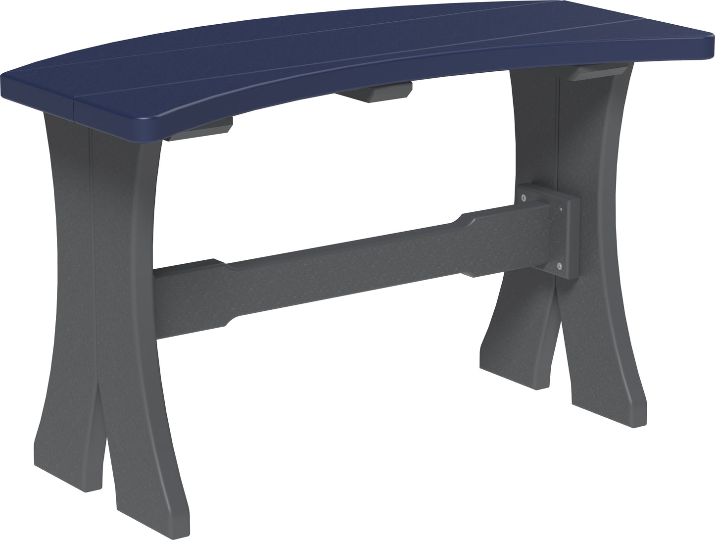 28" Table Bench Patriot Blue & Slate