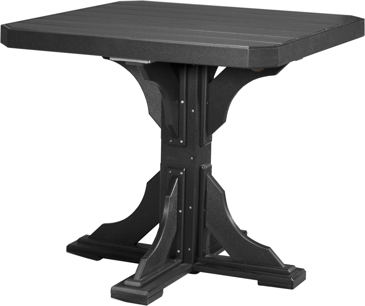 41" Square Table Black / Counter Height
