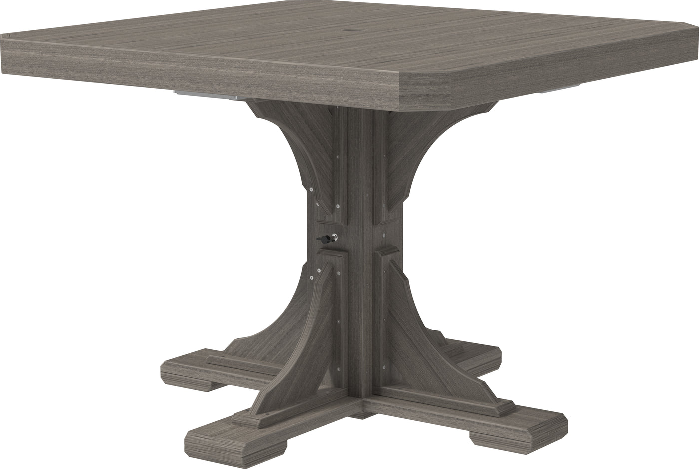 41" Square Table Coastal Gray / Dining Height