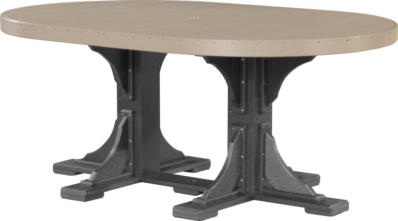 4' x 6' Oval Table