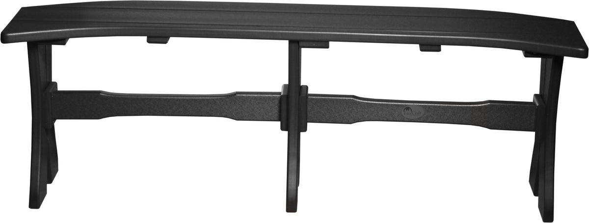 52" Table Bench Black