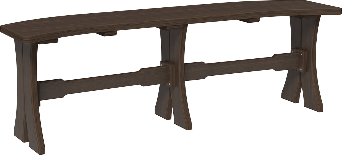 52" Table Bench Brazilian Walnut