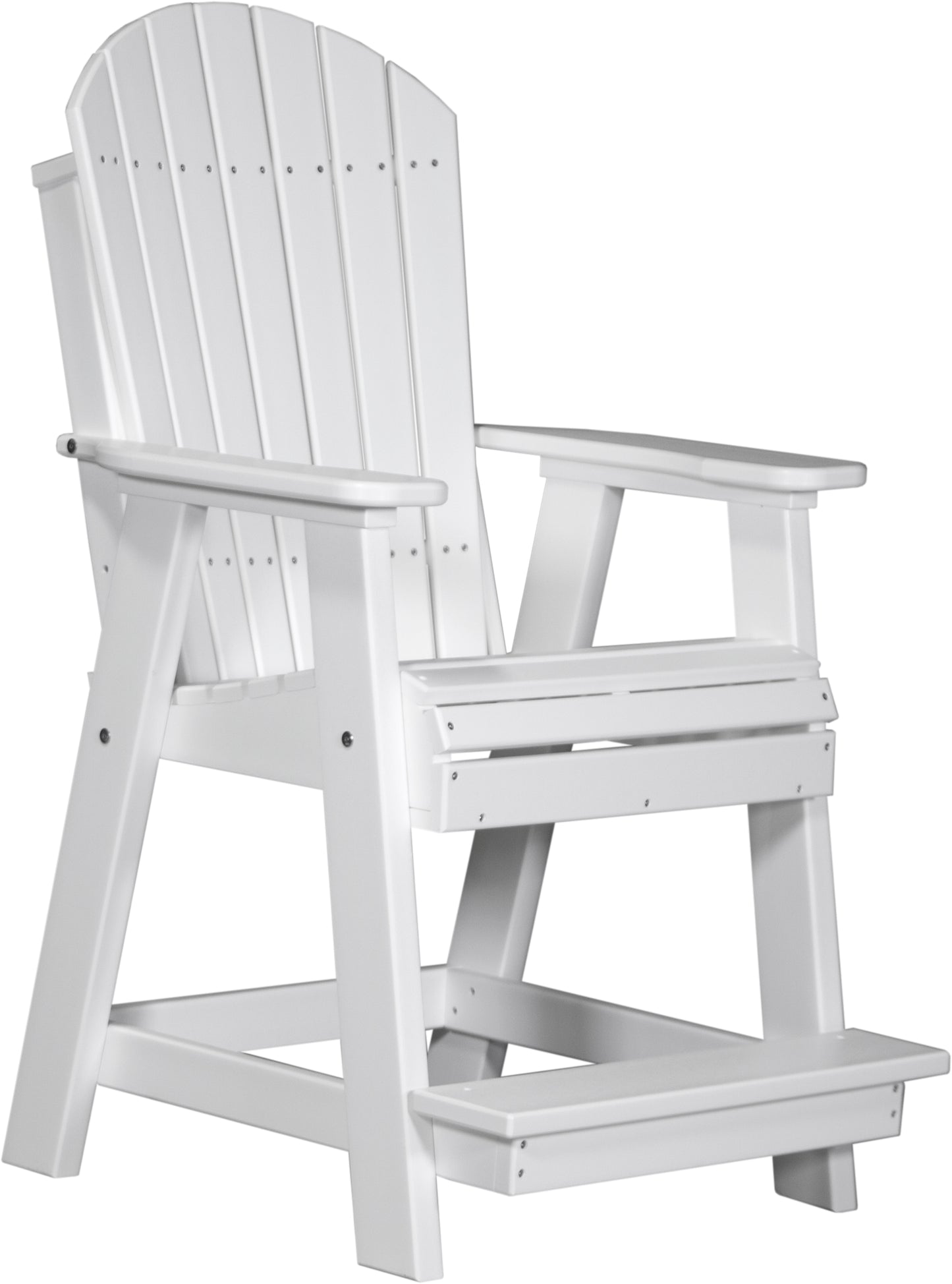 Adirondack Balcony Chair White
