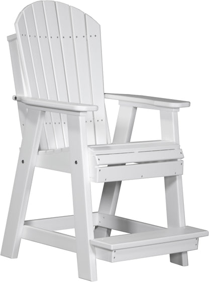 Adirondack Balcony Chair White
