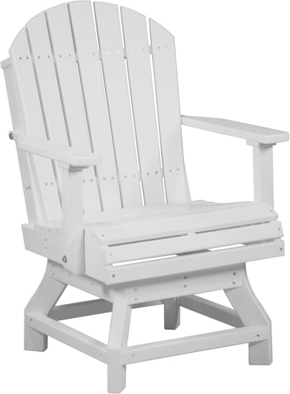 Adirondack Swivel Chair White / Dining Height
