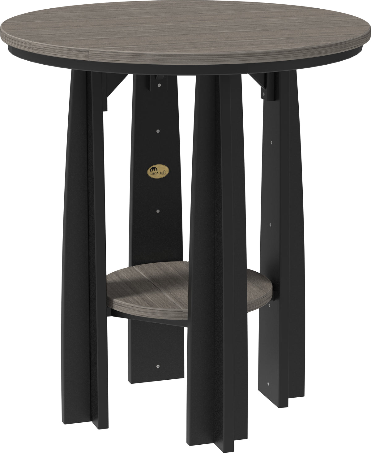 Balcony Table Coastal Gray & Black