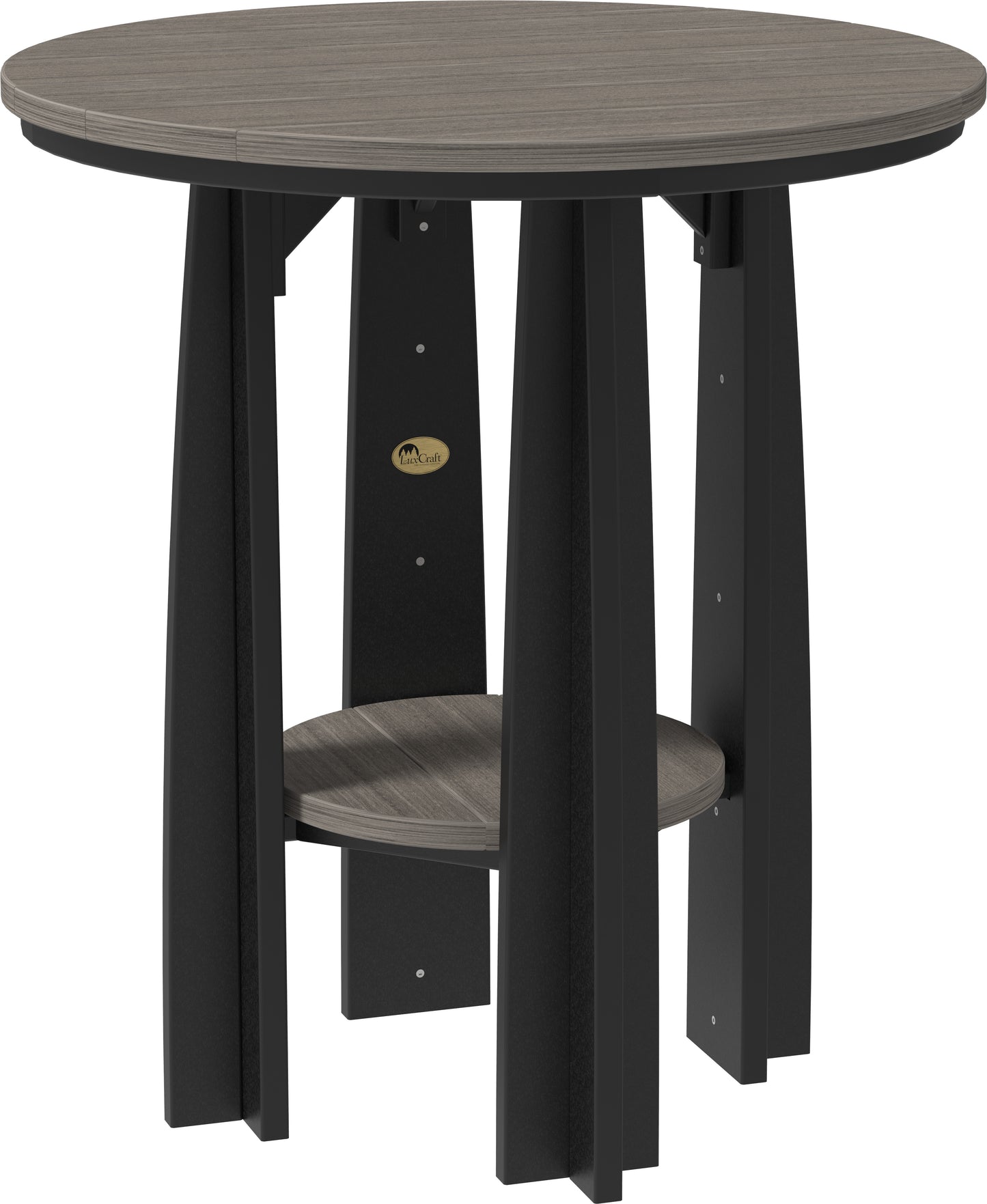 Balcony Table Coastal Gray & Black