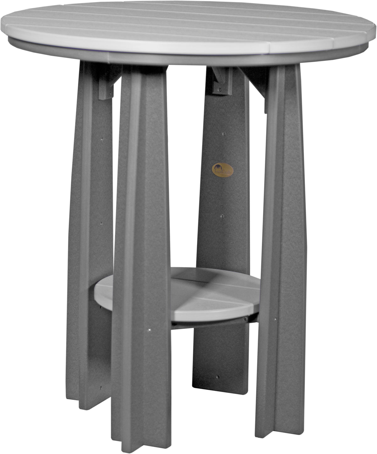 Balcony Table Dove Gray & Slate