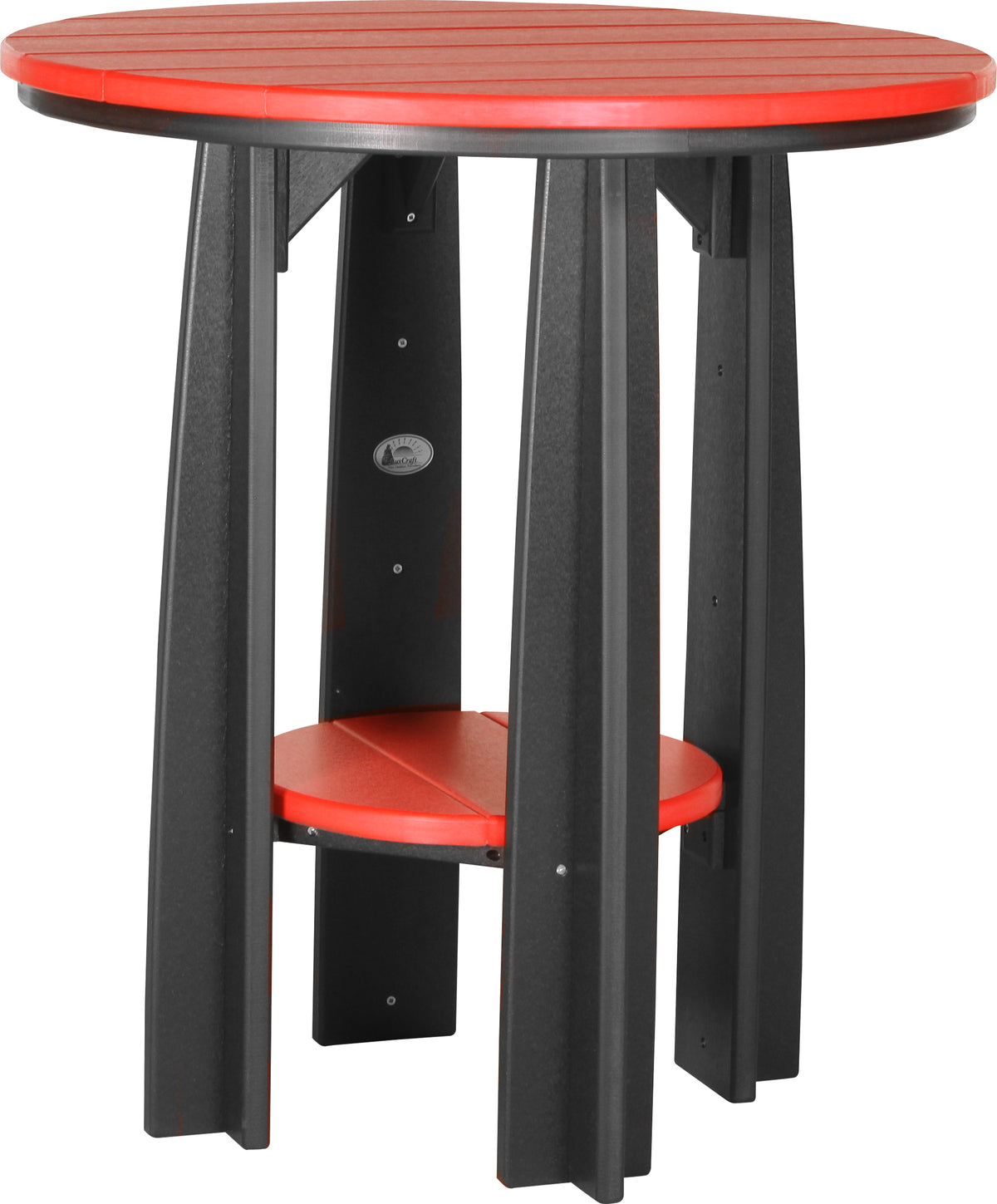 Balcony Table Red & Black