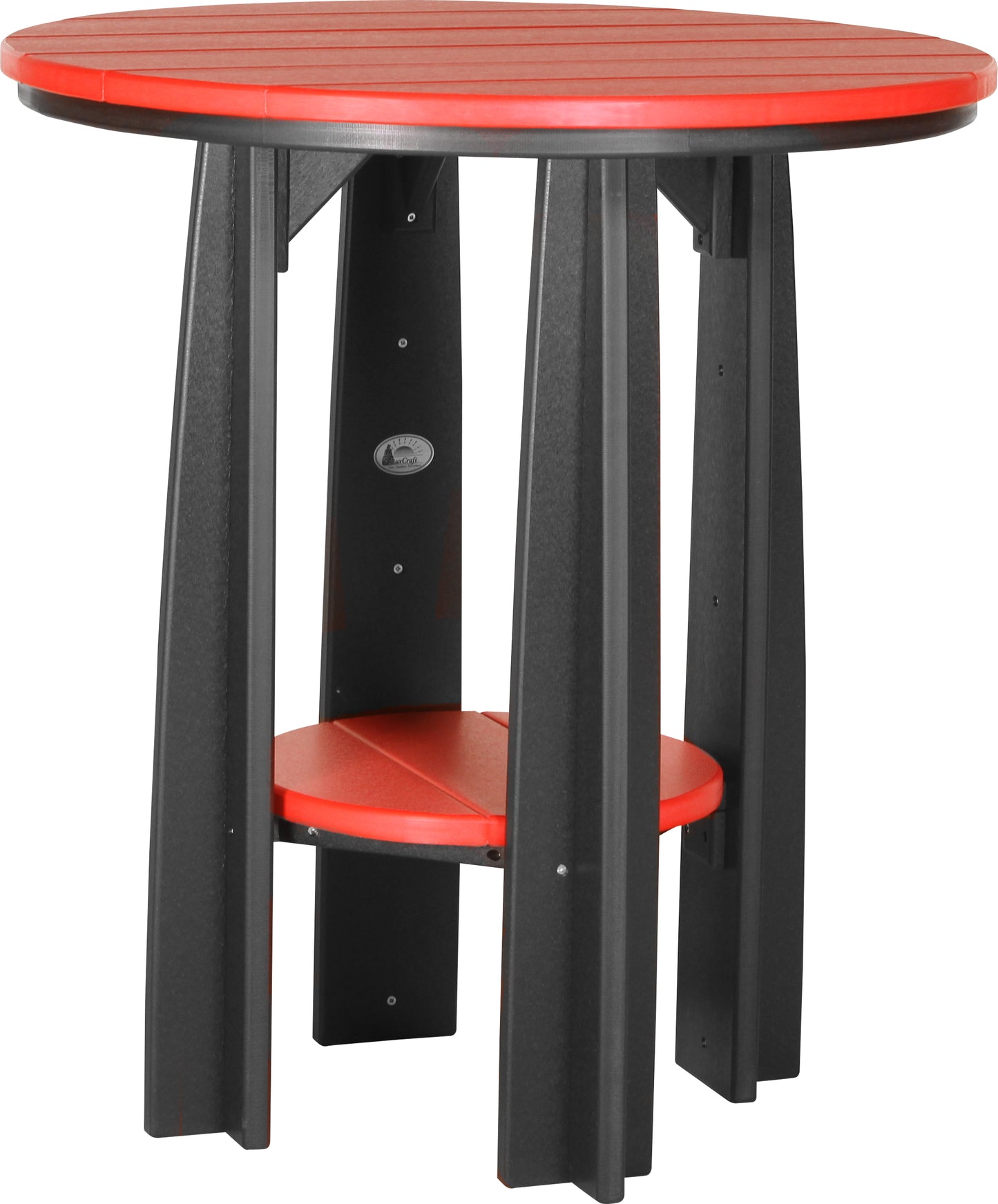 Balcony Table Red & Black
