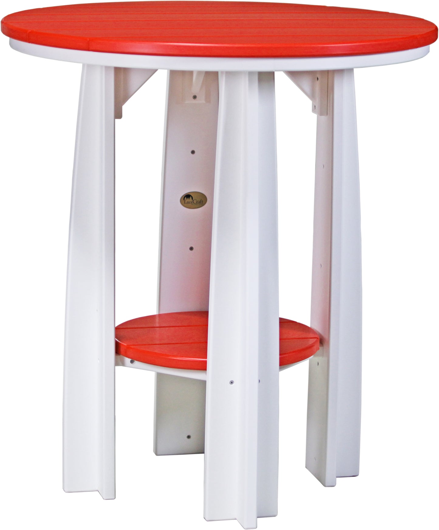 Balcony Table Red & White