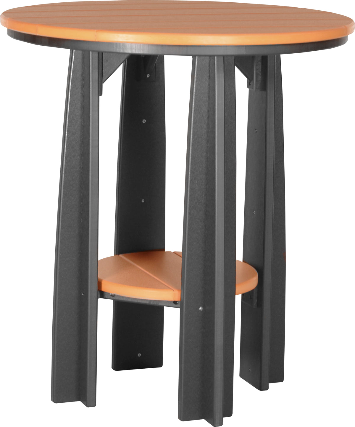 Balcony Table Tangerine & Black