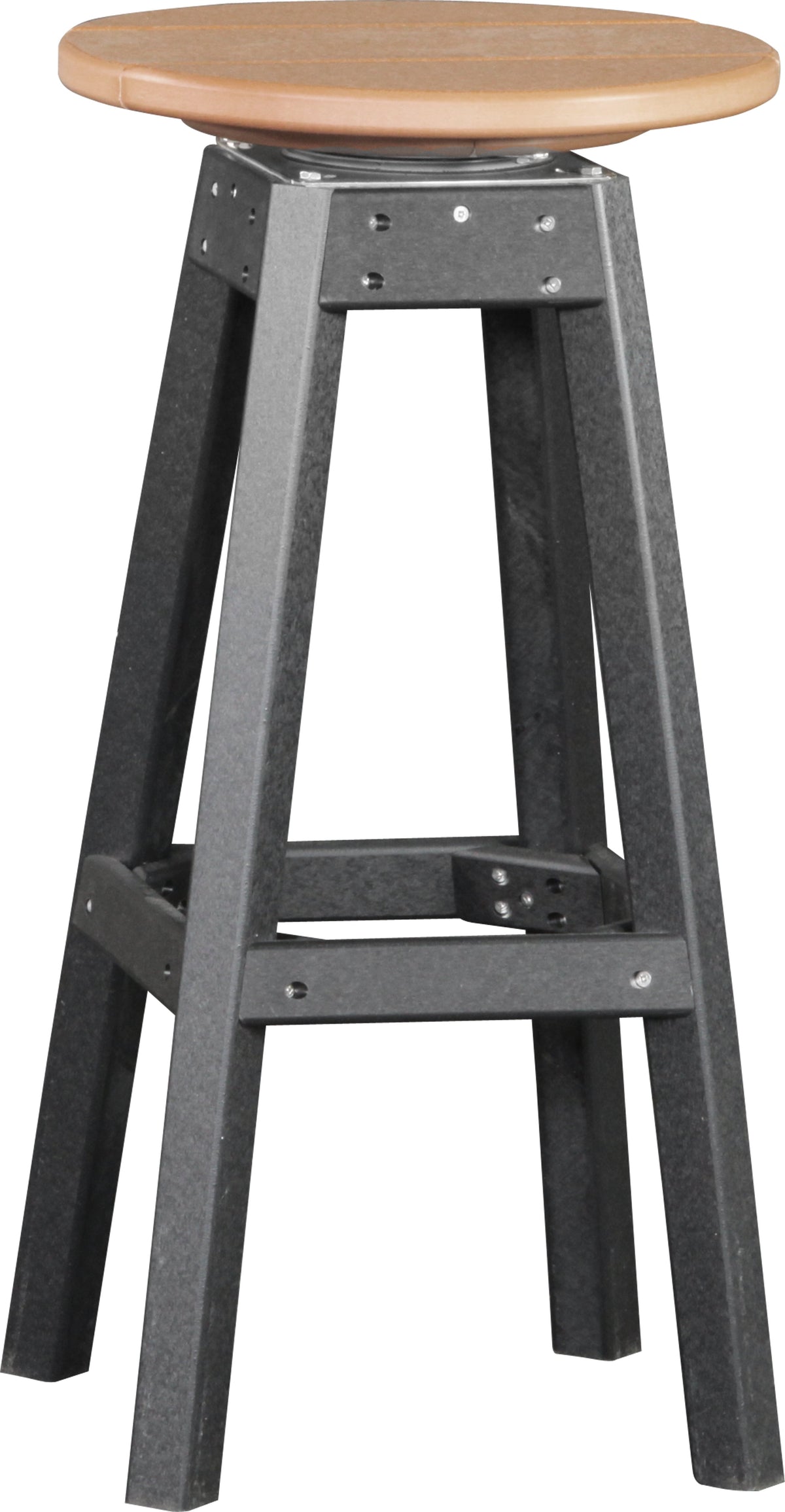 Bar Stool Cedar & Black