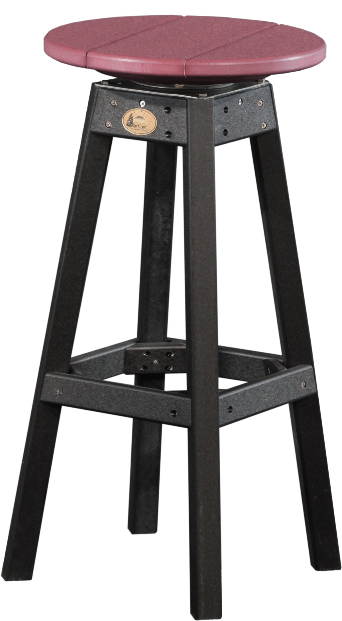 Bar Stool Cherrywood & Black