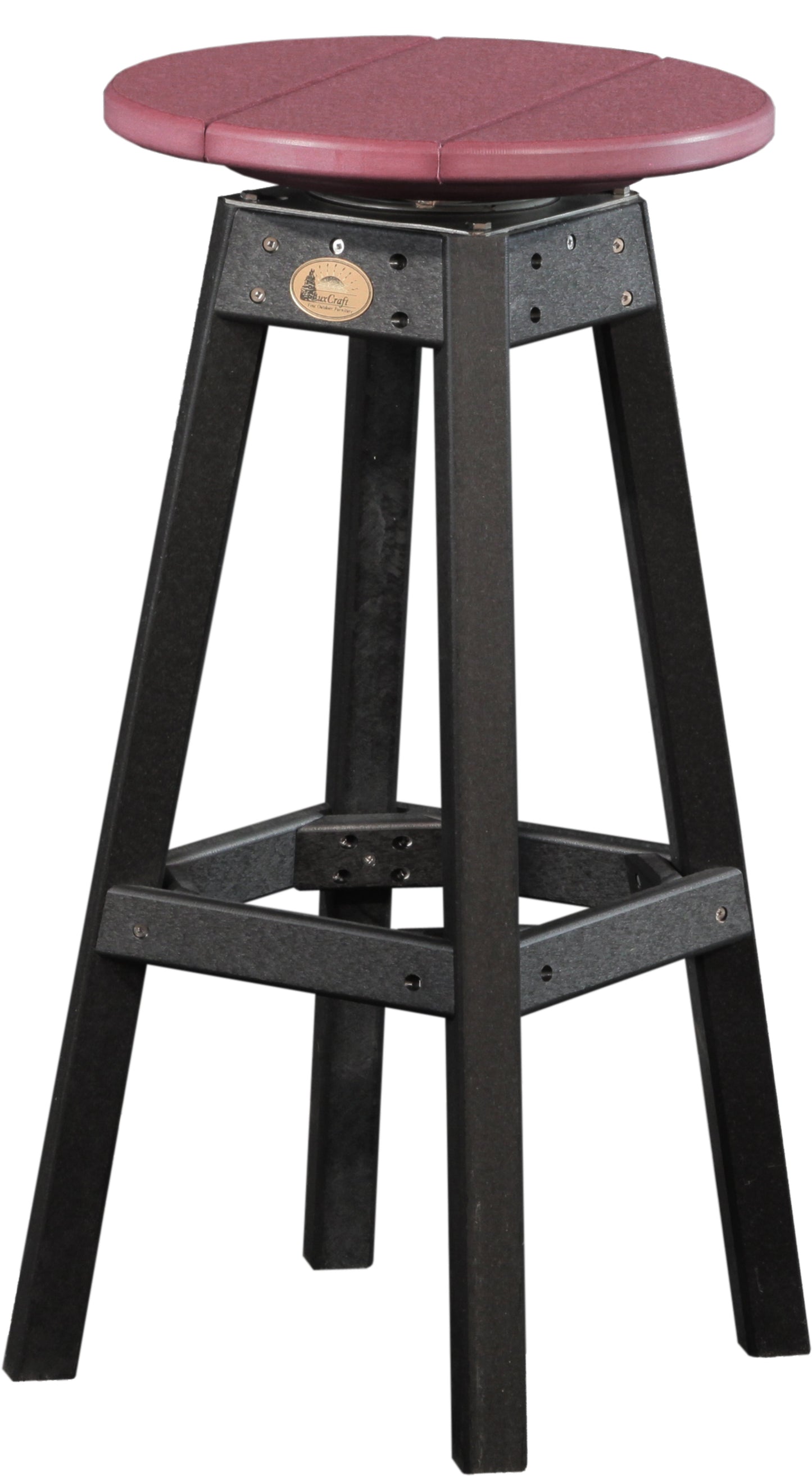 Bar Stool Cherrywood & Black