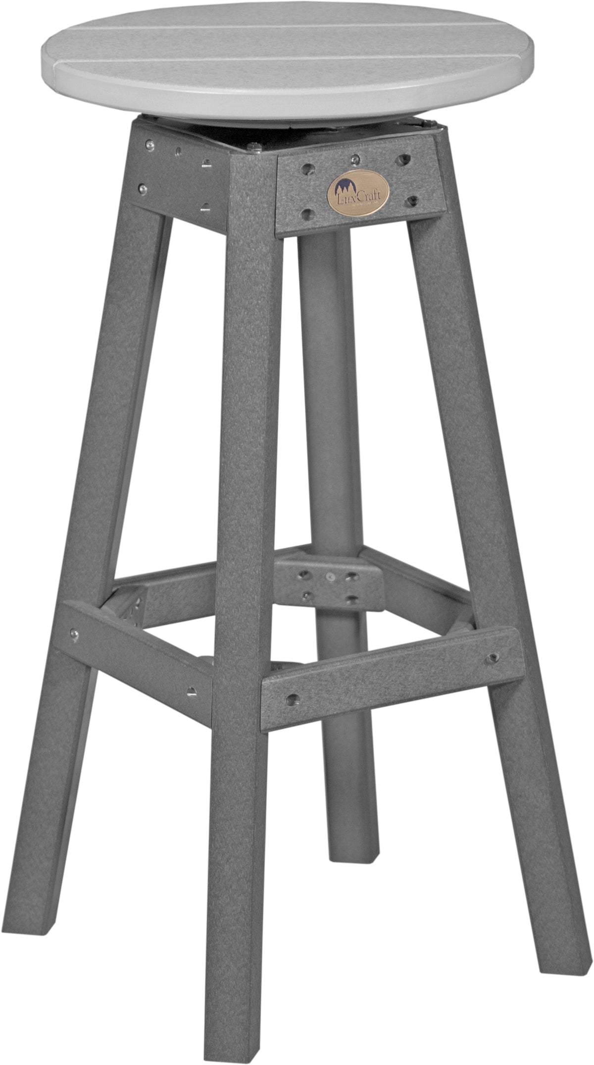 Bar Stool Dove Gray & Slate