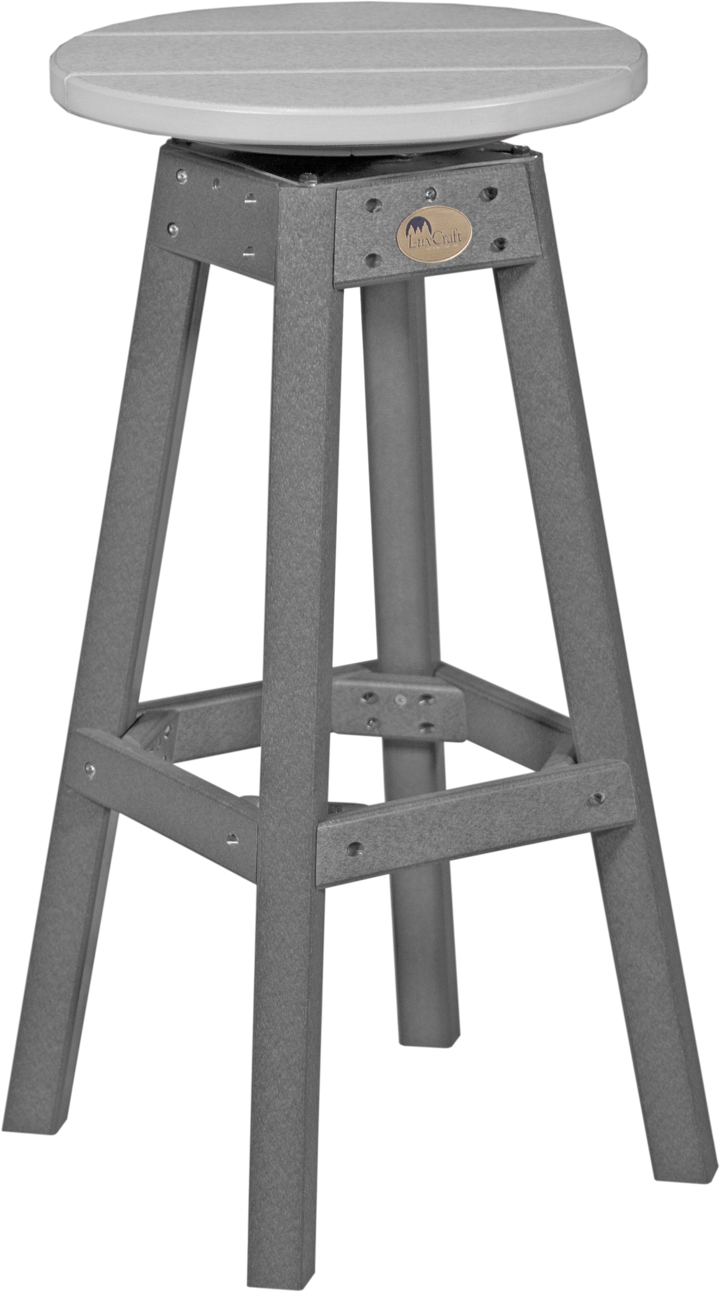 Bar Stool Dove Gray & Slate
