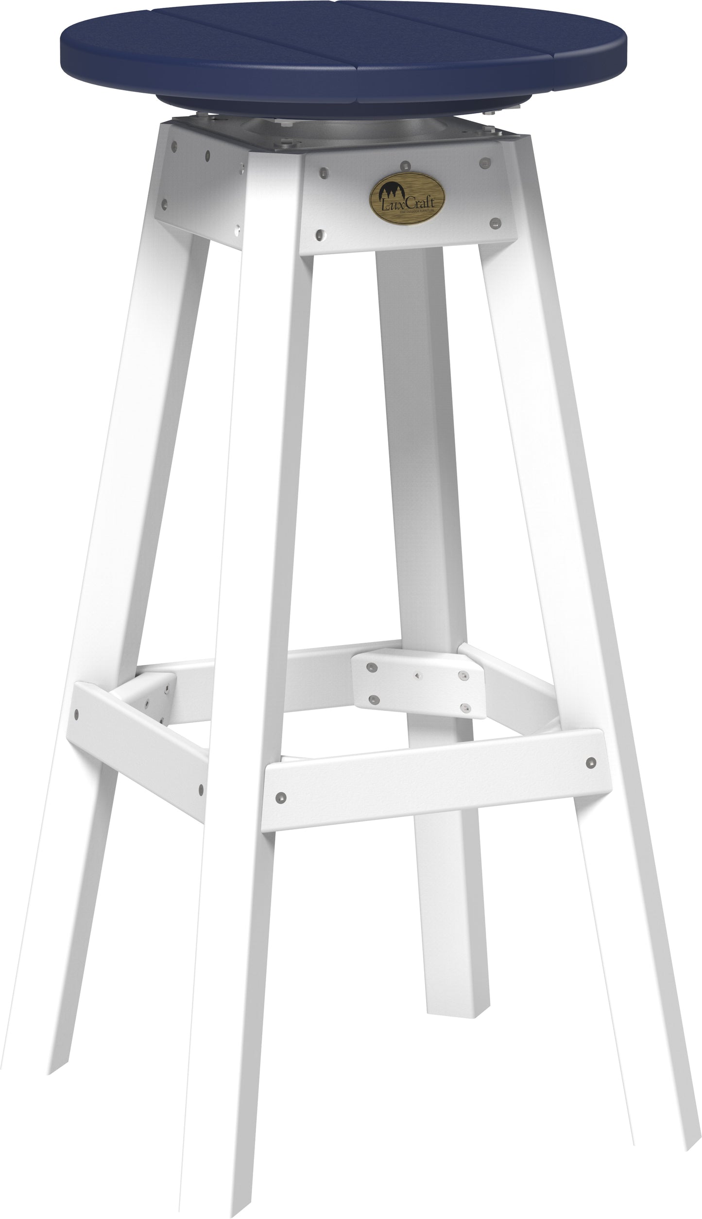 Bar Stool Patriot Blue & White
