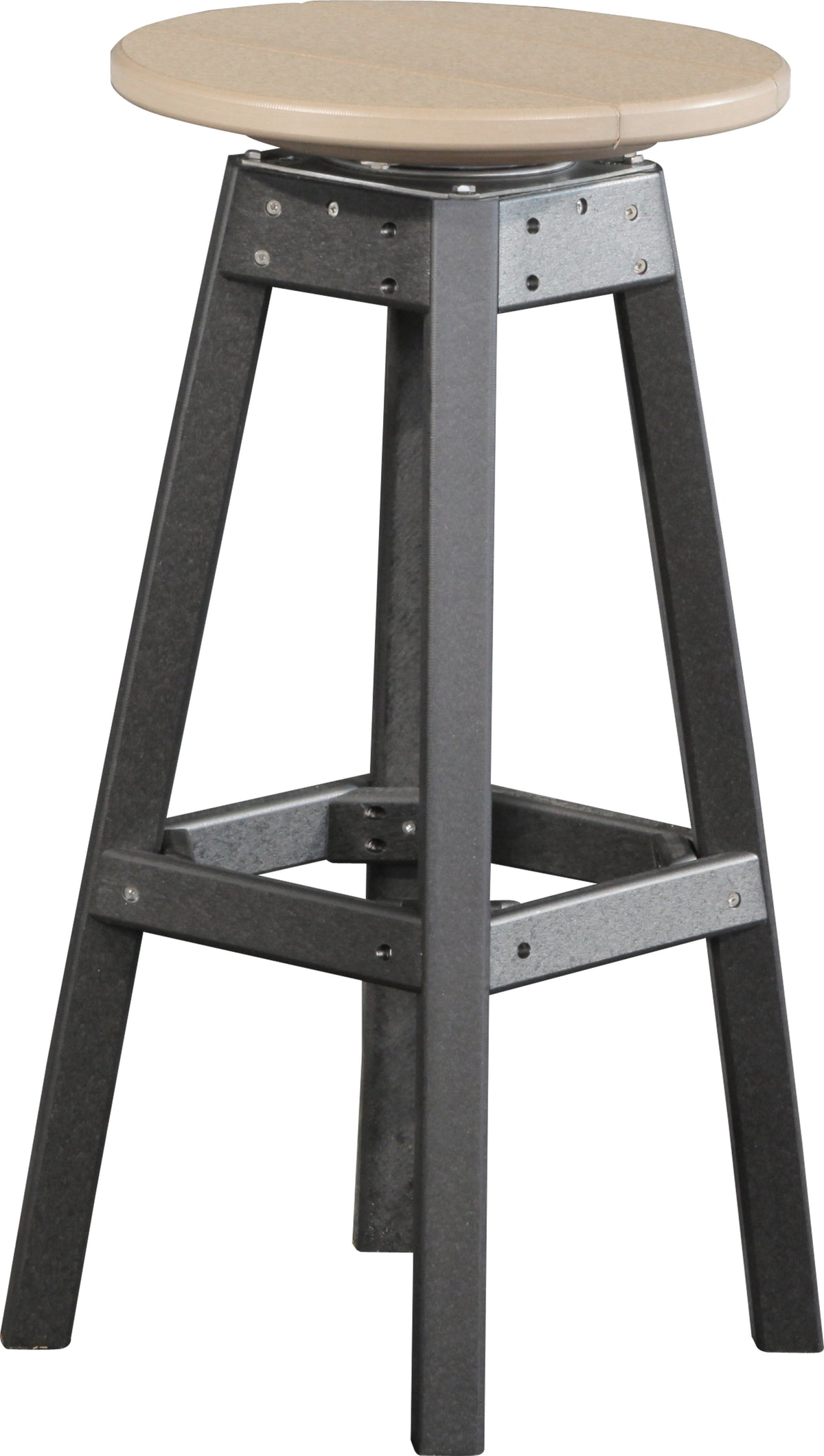Bar Stool Weatherwood & Black