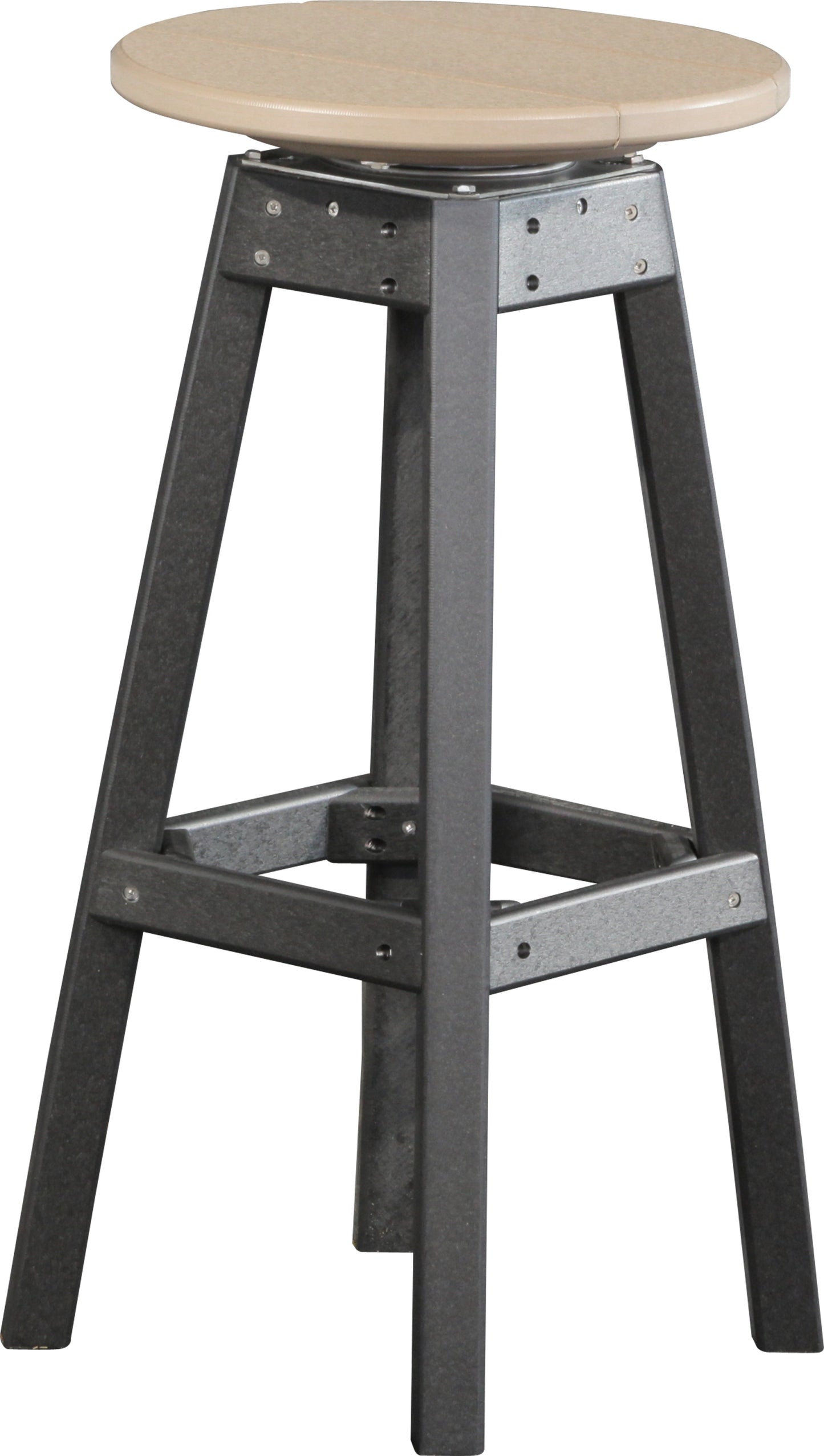 Bar Stool Weatherwood & Black