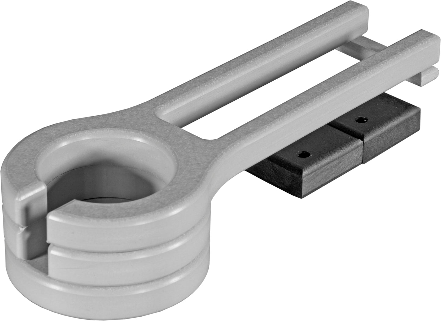 Slide-Out Cup Holder (Dove Gray & Black) Slide-Out