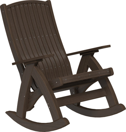 Poly Comfort Rocker Brazilian Walnut