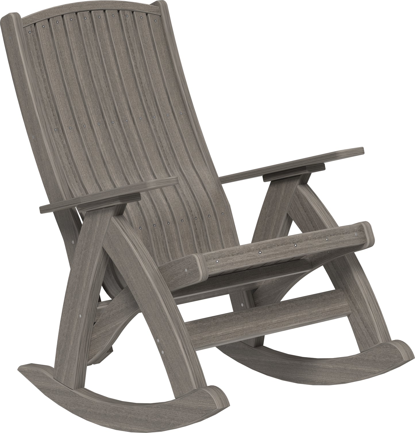 Poly Comfort Rocker Coastal Gray