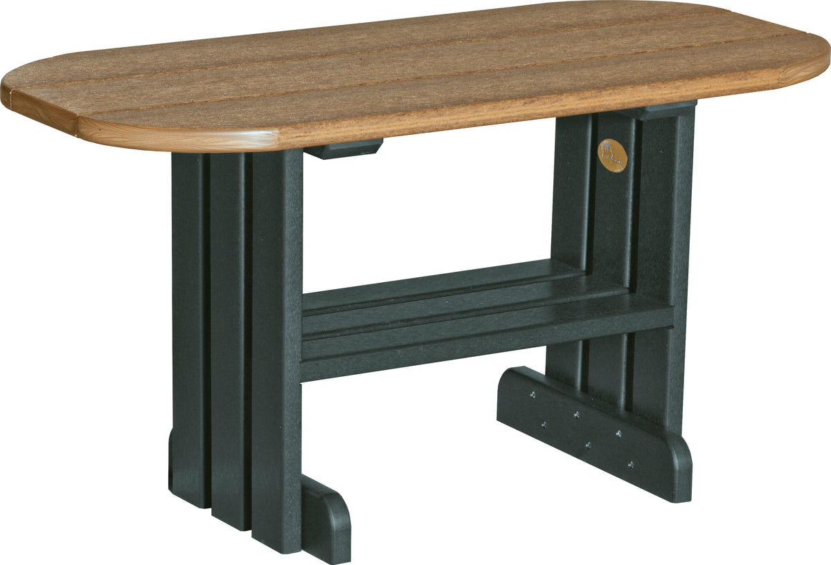Coffee Table Antique Mahogany & Black