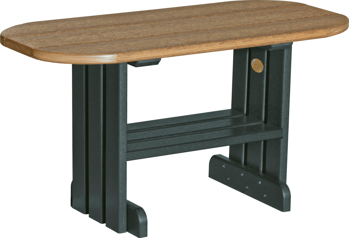 Coffee Table Antique Mahogany & Black
