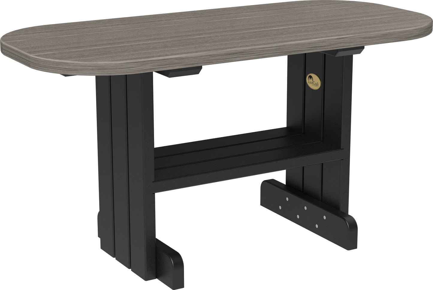 Coffee Table Coastal Gray & Black