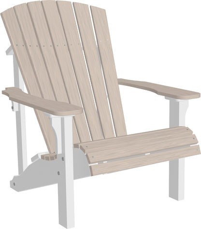 Deluxe Adirondack Chair Birch & White