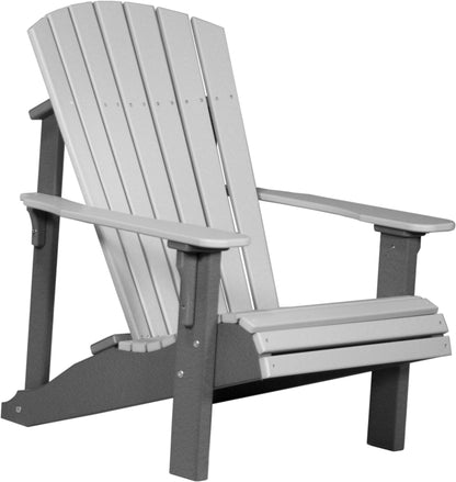 Deluxe Adirondack Chair Dove Gray & Slate
