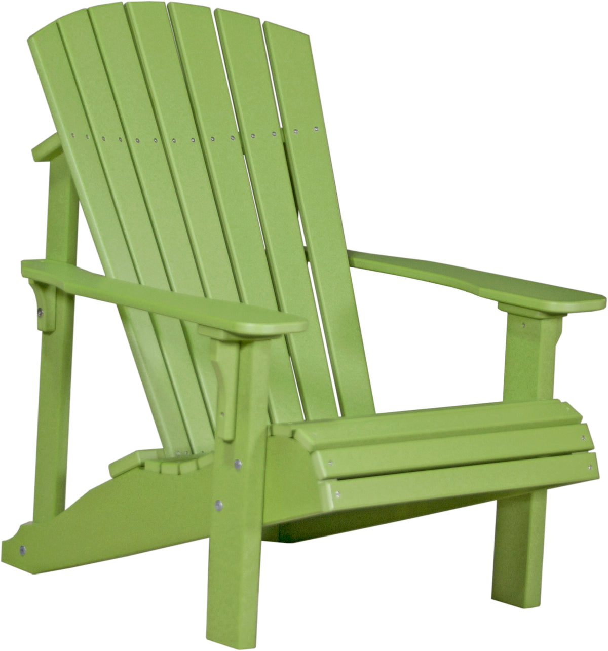 Deluxe Adirondack Chair Lime Green