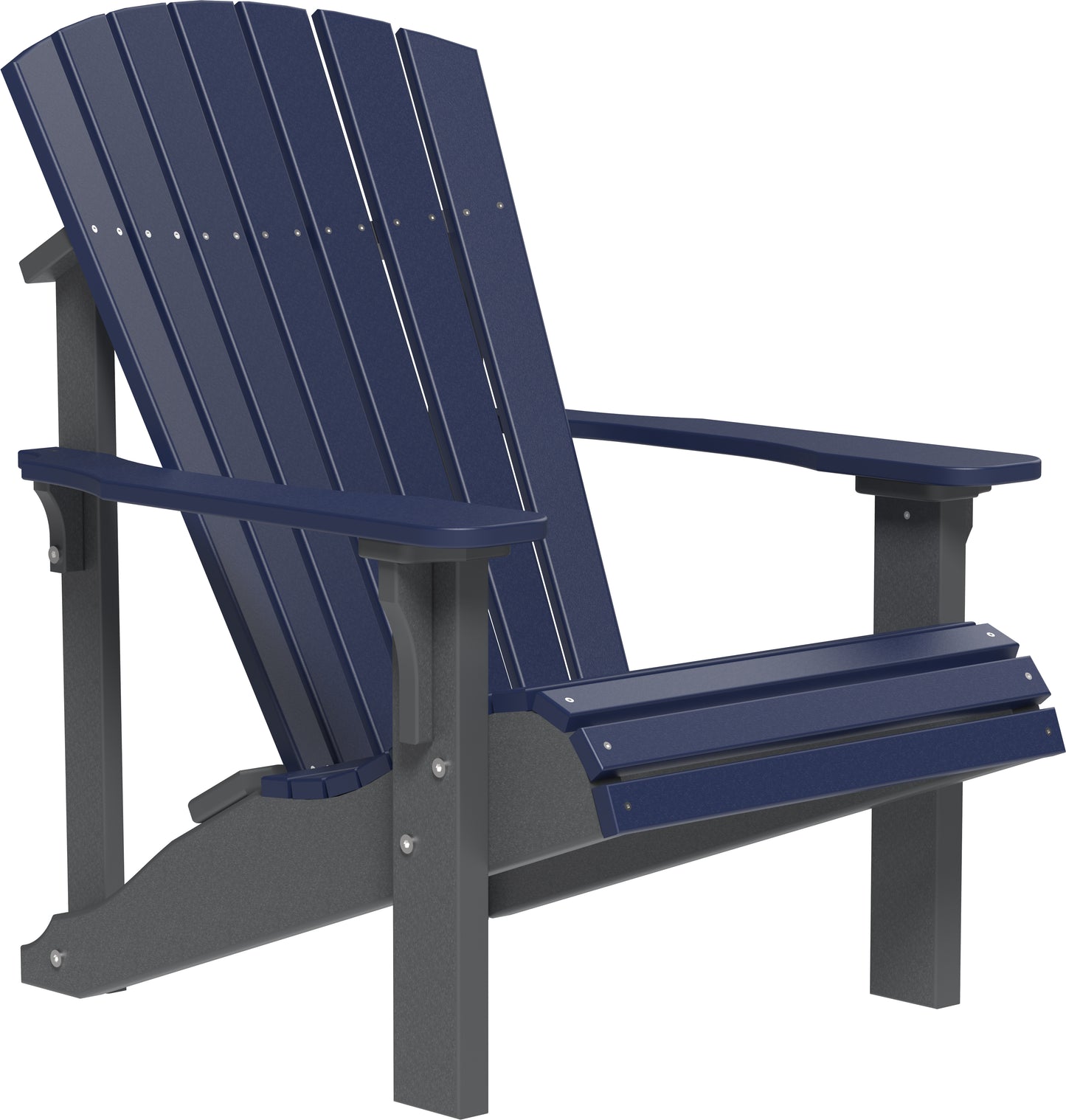Deluxe Adirondack Chair Patriot Blue & Slate
