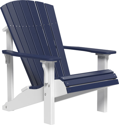 Deluxe Adirondack Chair Patriot Blue & White