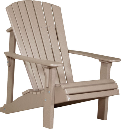 Deluxe Adirondack Chair Weatherwood